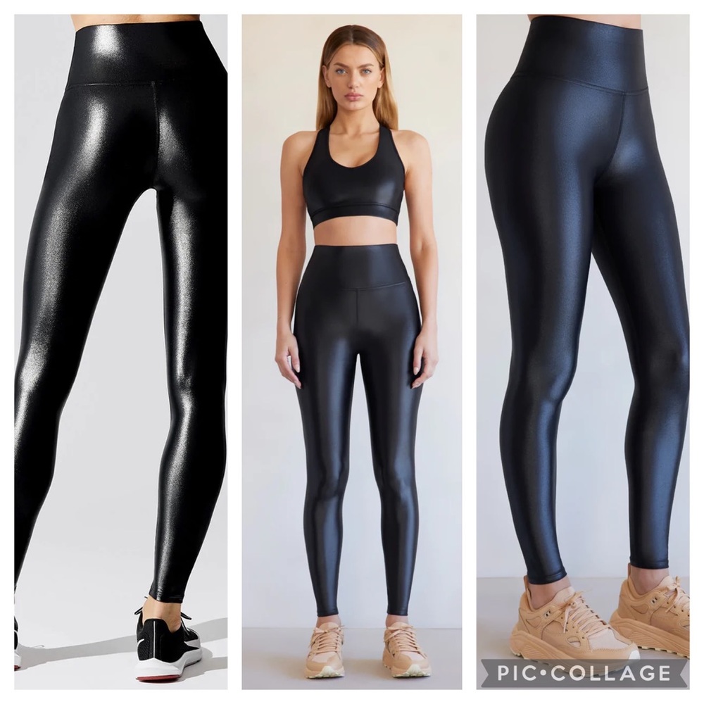 CARBON38 High Rise 7/8 Legging in Tamara Shine Size Small